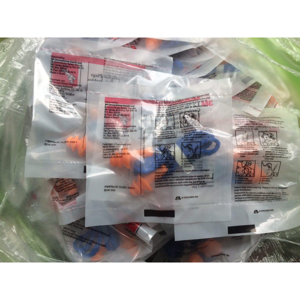 Nút Bịt Tai Chống Ồn, Cách Âm, Chống Nước 3M 1270