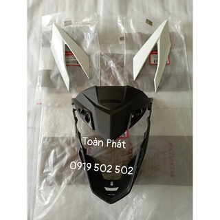 Bộ ốp đầu tai thỏ trắng sonic 150r - tai thỏ sonic trắng - ốp đầu sonic - sonic 150r chính hãng honda indonesia