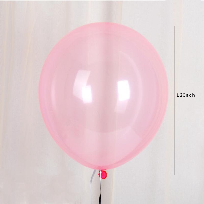 5 Cái / Gói Bóng Bay Tròn Cao Su Đầy Màu Sắc 12 Inch Tiệc Cưới Kỳ Nghỉ Lễ Giáng Sinh Cung Cấp Trang Trí Bong Bóng