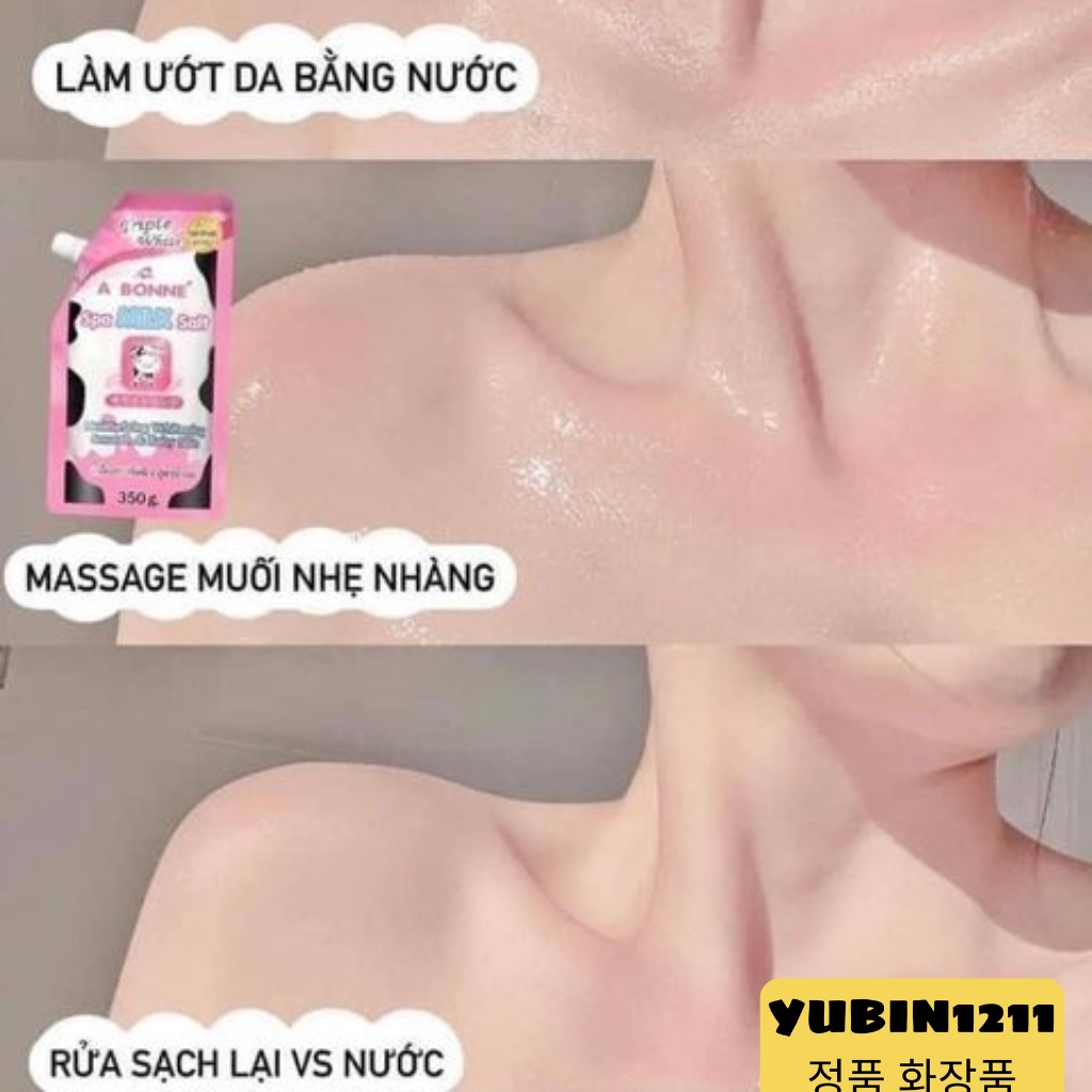 Muối Bò Tẩy Da Chết Body ABONNE