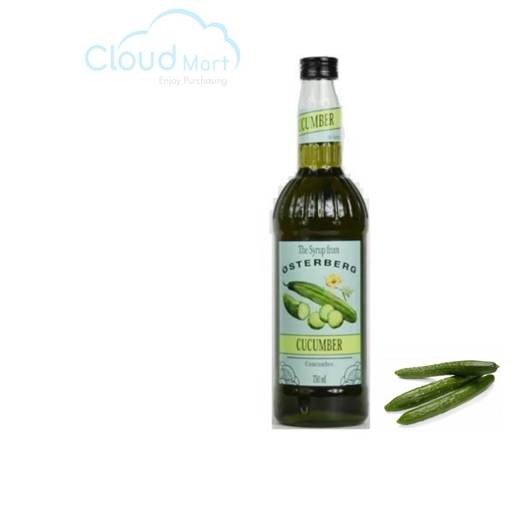 Syrup Osterberg Cucumber (Dưa Leo) 750ml