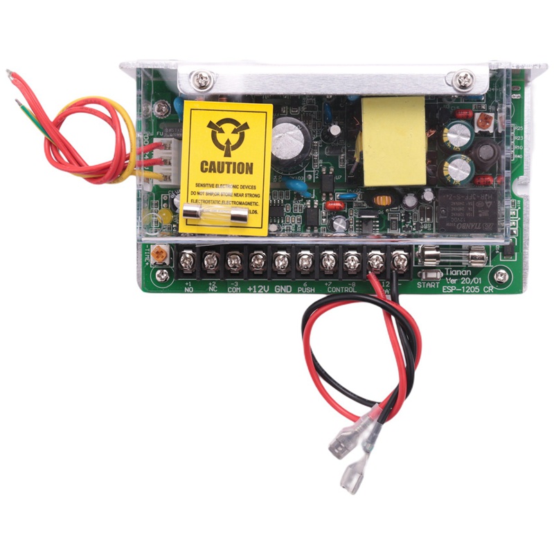 Bộ nguồn công tắc điều khiển cửa ra vào DC 12V 5A UPS AC 110V-240V