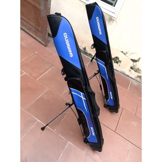 BAO CỨNG CAO CẤP SHIMANO DA LỘN MÀU XANH 1M25 CÓ CHẬN DỰNG CHẮC CHẮN ĐỘ BỀN CỰC CAO ( ĐỒ CÂU COYE )