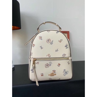 ❤️RẺ NHẤT SHOPEE❤️BA LÔ C0ACH IN HOA DA THẬT