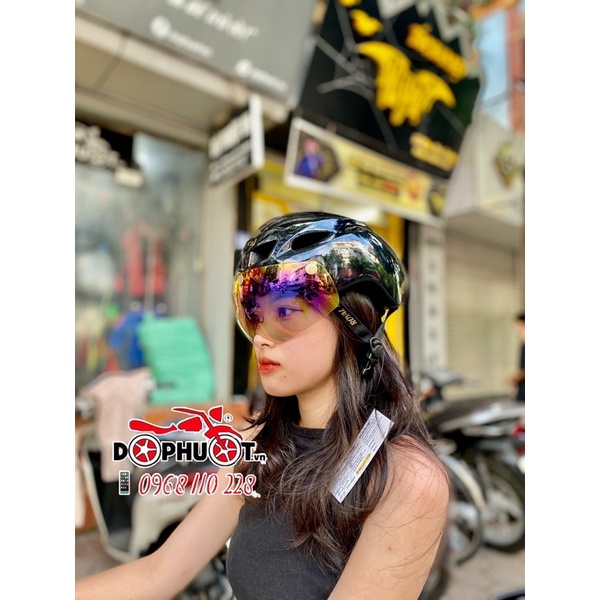 Mũ bảo hiểm 1/2 moto xe đạp Royal Md16 chính hãng