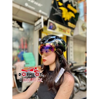 Mũ bảo hiểm 1/2 moto xe đạp Royal Md16 chính hãng