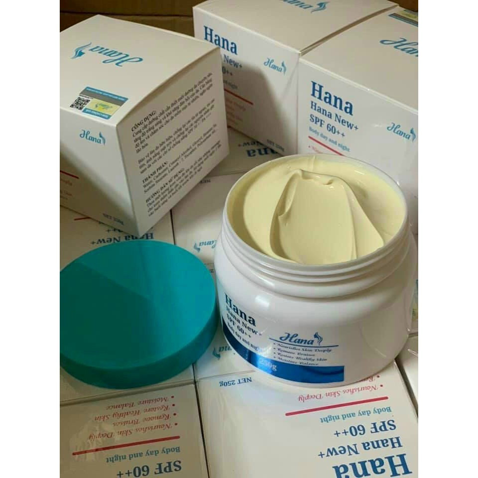 Kem dưỡng trắng Body Hana mẫu mới SPF 60++ | BigBuy360 - bigbuy360.vn