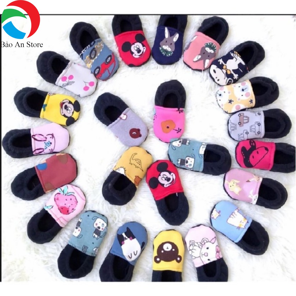 Giày nỉ cho bé 0-4t