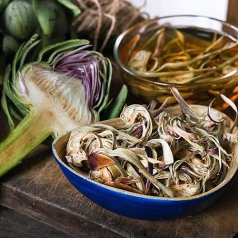 Atiso khô xanh đặc sản đà lạt hàm lượng chất sơ cao 100 gram_tinhoatrathaomoc