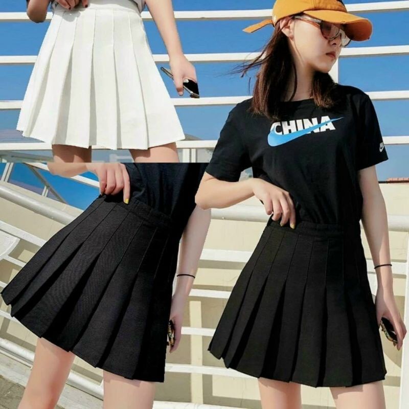Chân váy xếp ly tennis năng động vải cực đẹp ( kèm hình thật).