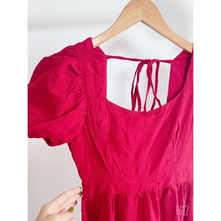Pass váy đỏ size M newtag