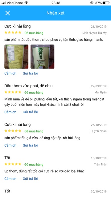 Dầu Dừa Organic 1lit - 500ML - Vietcoco