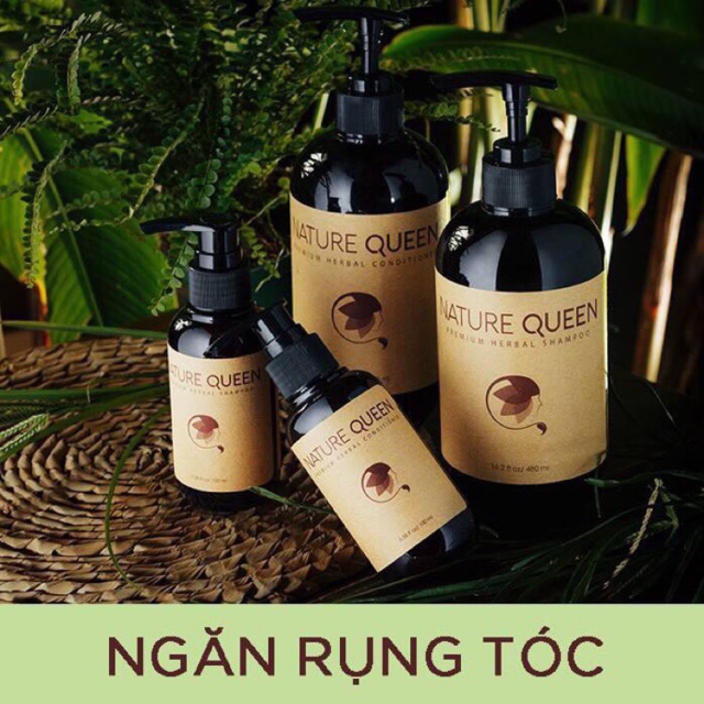 Combo 2 dầu gội Nature Queen 480ml