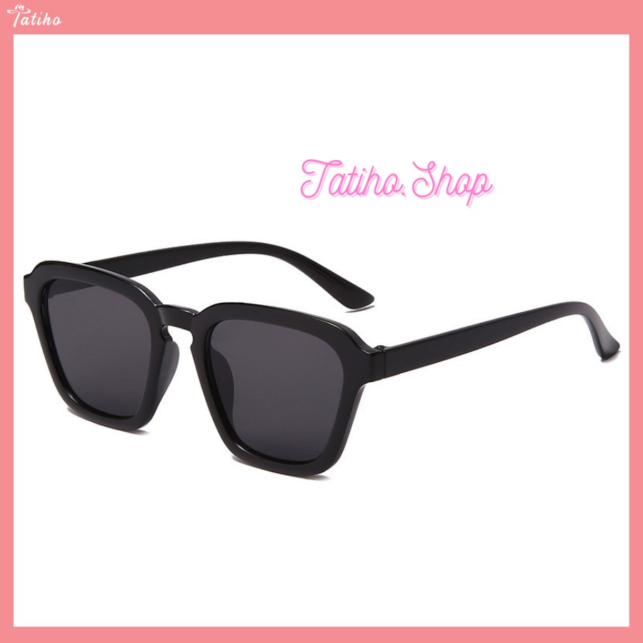 [Hàng Xịn, Giá Tốt] Kính Mát (Kính Râm) Cao Cấp Hình Hộp Gọng Nhựa Phong Cách Châu Âu &amp; Mỹ - Carl Fitow - Mã MK017