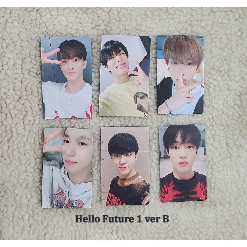 Ảnh photocard official Hello Future Hot sauce NCT Dream Yizhiyu Jaemin Jeno Jisung Mark Haechan Renjun 2021 Universe