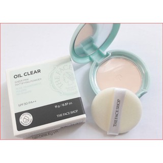Phấn Phủ Kiềm dầu Oil Clear Blotting Pact The Faceshop (9g)
