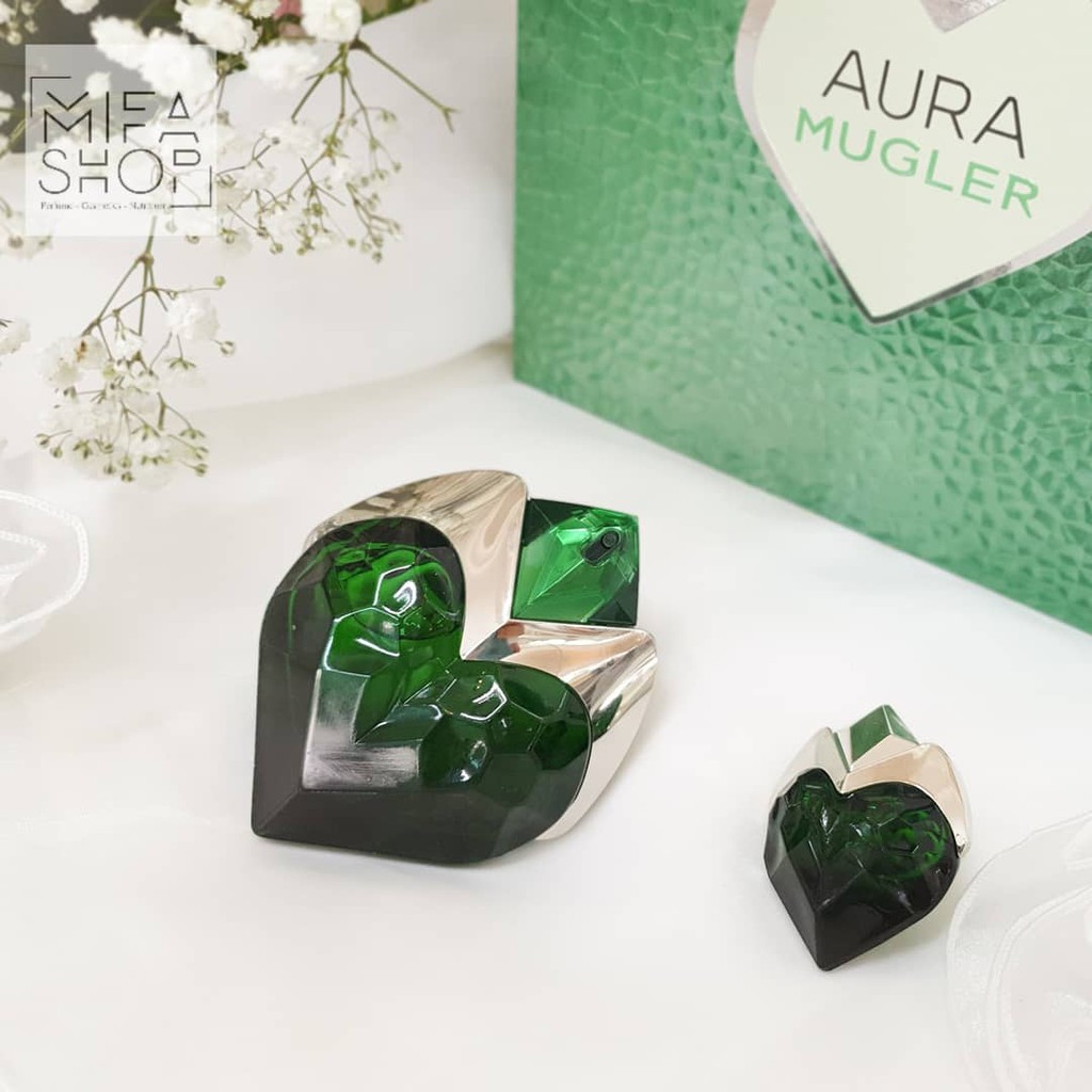 Bộ quà tặng nước hoa aura mugler 50ml, mini 5ml