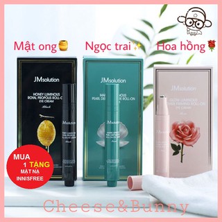 [Tặng mặt nạ innisfree] Thanh Lăn Mắt Jm Solution Roll On Eye Cream 15ml - Chính Hãng