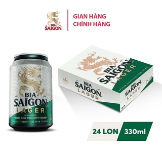 Date 09 01 2023 Bia Sài Gòn Lager - thùng 24 lon