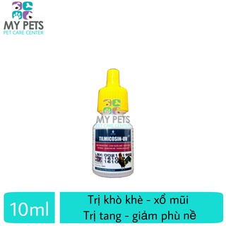 Tilmicosin - uv dành riêng cho gà đá - lọ 10ml