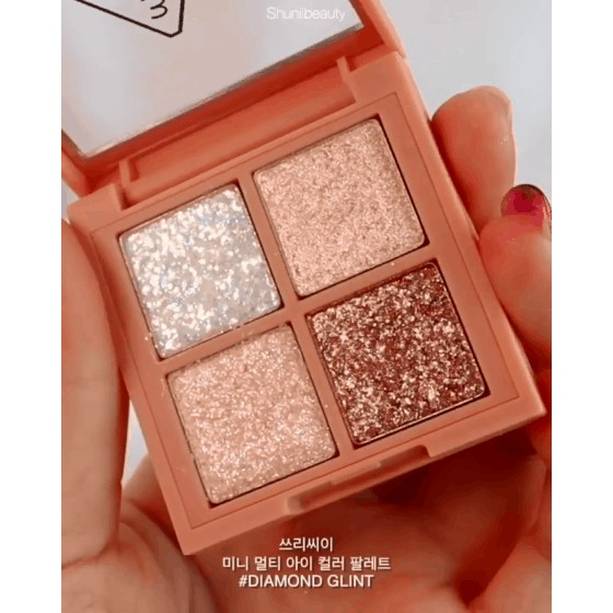 [CHÍNH HÃNG 100%] BẢNG PHẤN MẮT 4 Ô 3CE MINI MULTI EYE COLOR PALETTE | BigBuy360 - bigbuy360.vn