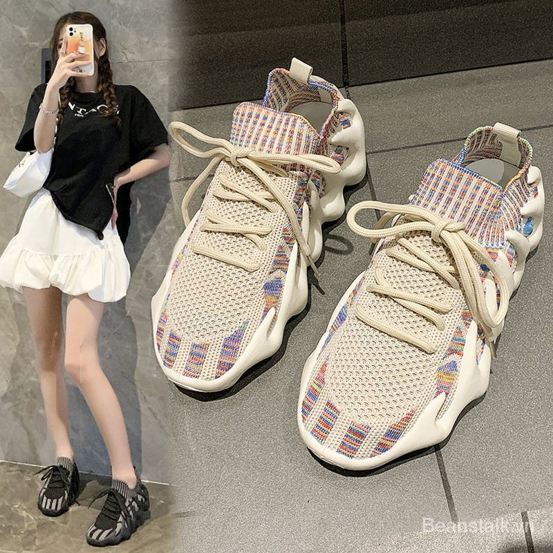 Giày thể thao Volcano Coconut450Big Talker thoáng khí màu sắc bạch tuộc thời trang mùa thu cho nữ MX1s