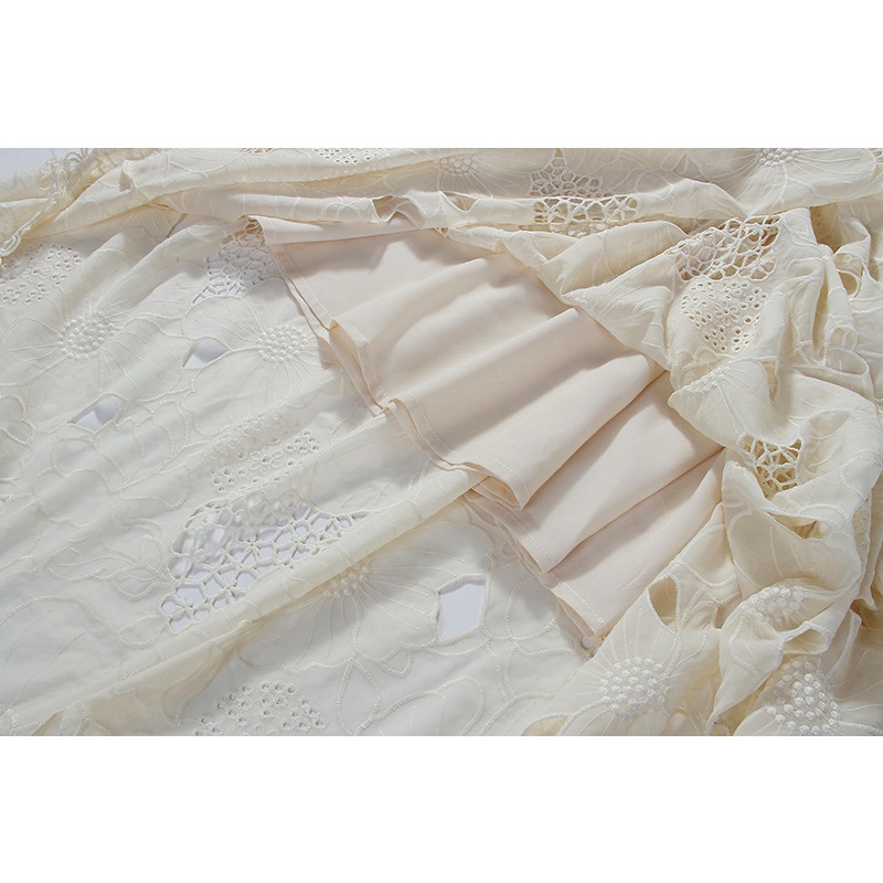 Đầm Đuôi Cá Thêu Hoa Phong Cách Cổ Điển Cho Nữ váy dạ hội 9846