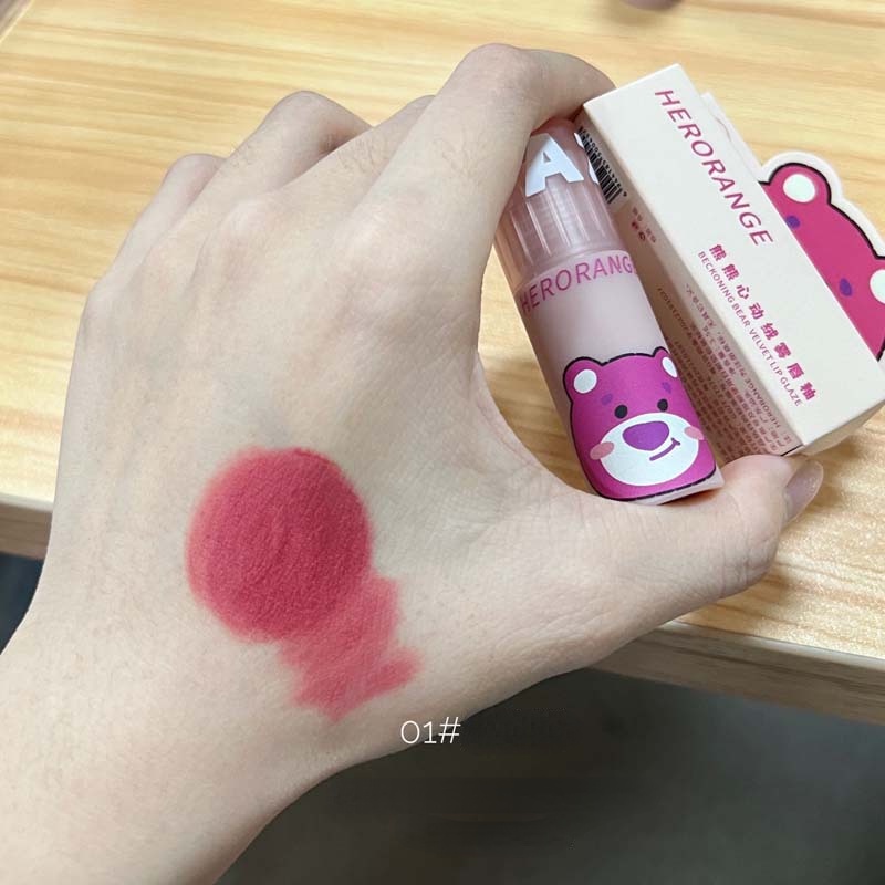 Son Môi HERORANGE Chống Thấm Nước Màu Sắc Ngọt Ngào