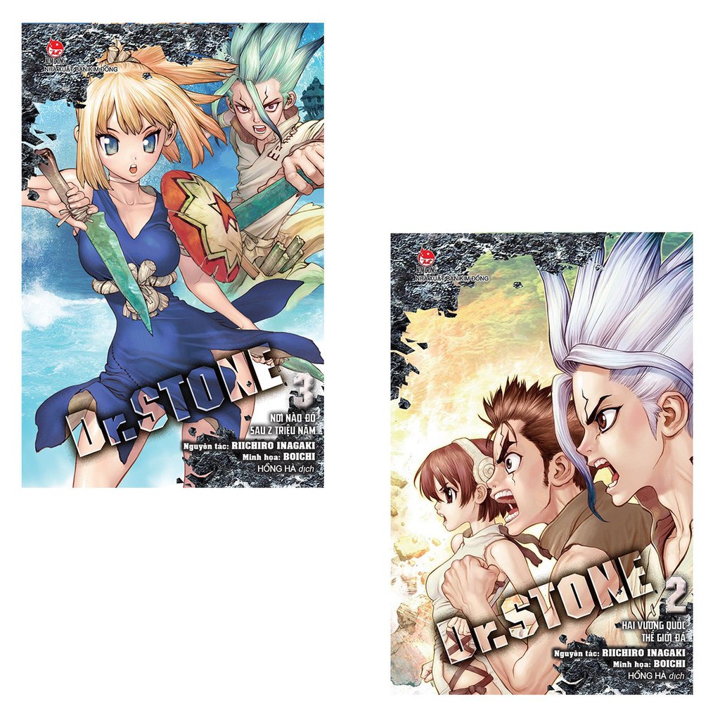 Truyện tranh - DR. STONE ( lẻ tập 1,2,3,4) - NXB Kim Đồng