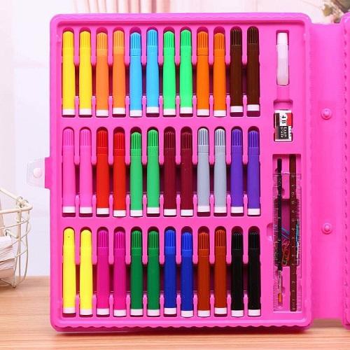 Hộp bút màu 150 chi tiết đặc sắc màu cho bé gái thỏa sức sáng tạo