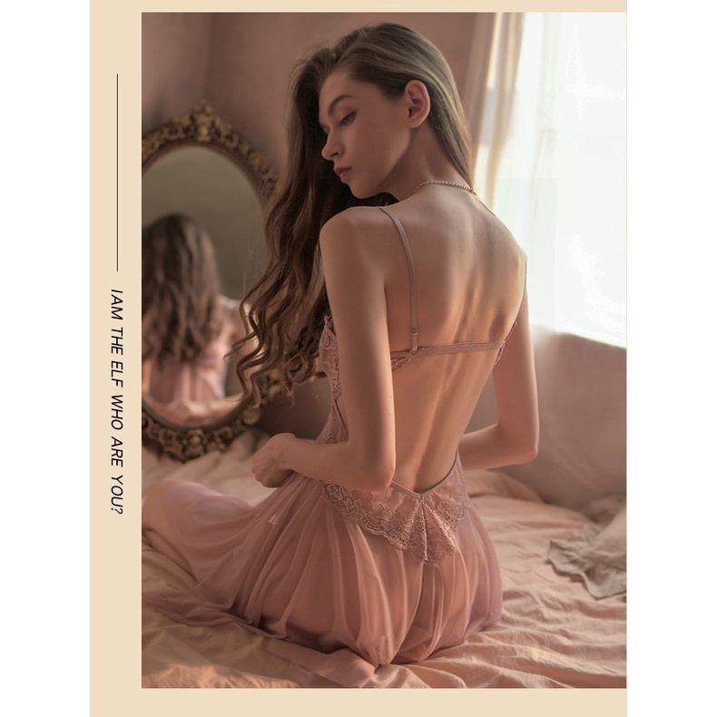 , Váy Ngủ Sexy, Đồ Ngủ Sexy, Sexy đồ ngủ, Đồ Ngủ, Đồ Ngủ Nữ, Quần Lọt Khe, Đầm Ngủ Lụa, VNS 161