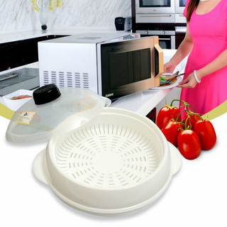 Trọn bộ xửng hấp cách thủy cao cấp dùng trong lò viba (cỡ lớn)