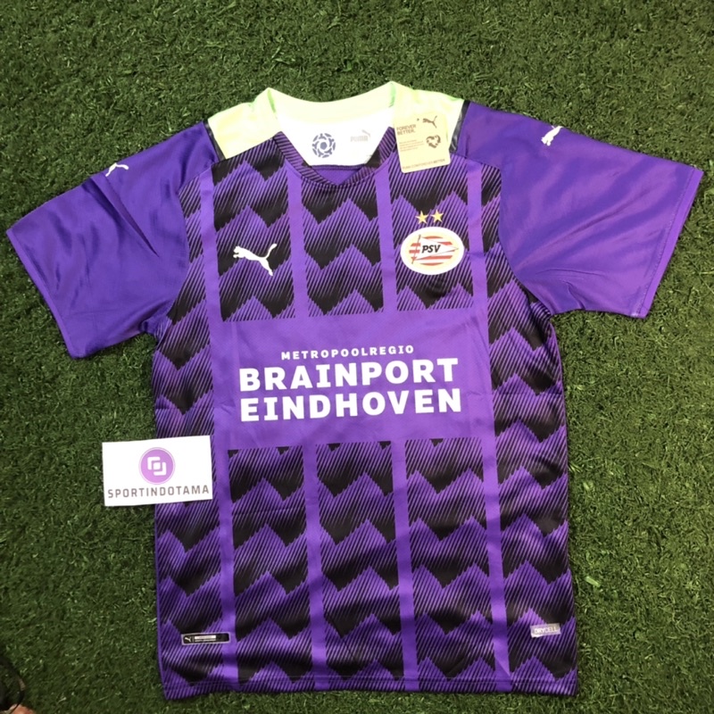 Áo Thun Chất Lượng Cao PSV Away 2021 2022 Jersey PSV Away Jersey 2021 2022