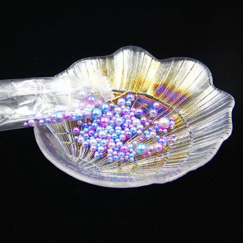 Ngọc trai nhân tạo màu gradient chuyên dụng để trang trí khi đúc epoxy resin làm đồ thủ công