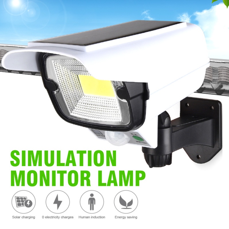 1Solar Light Motion Sensor Security Dummy Camera Remote Wireless Outdoor Flood Light Waterproof LED Wall Lamp Solar Light Motion Sensor Security Dummy Camera Wireless Outdoor Flood Light IP65 Waterproof 120 LED Solar Light Motion Sensor Security Dummy Cam