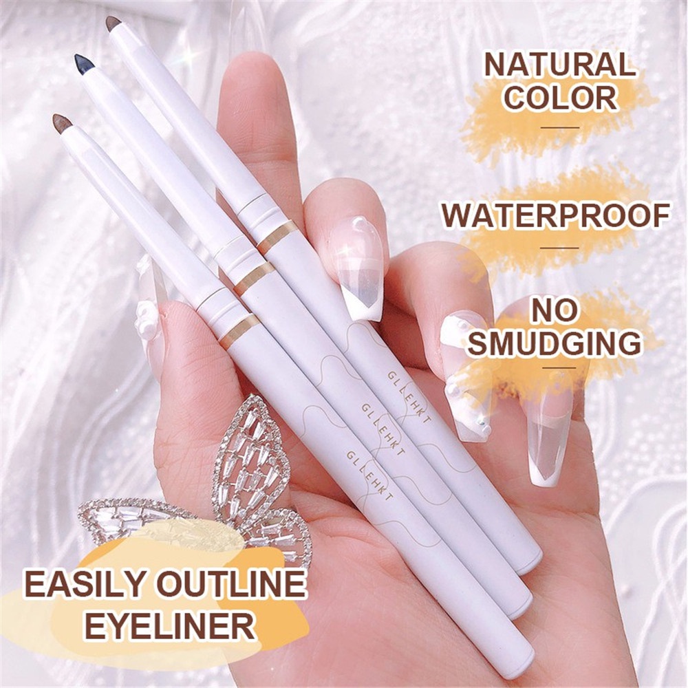 Bút Kẻ Mắt Gel Mềm Siêu Mỏng Tự Nhiên Kháng Nước Lâu Trôi