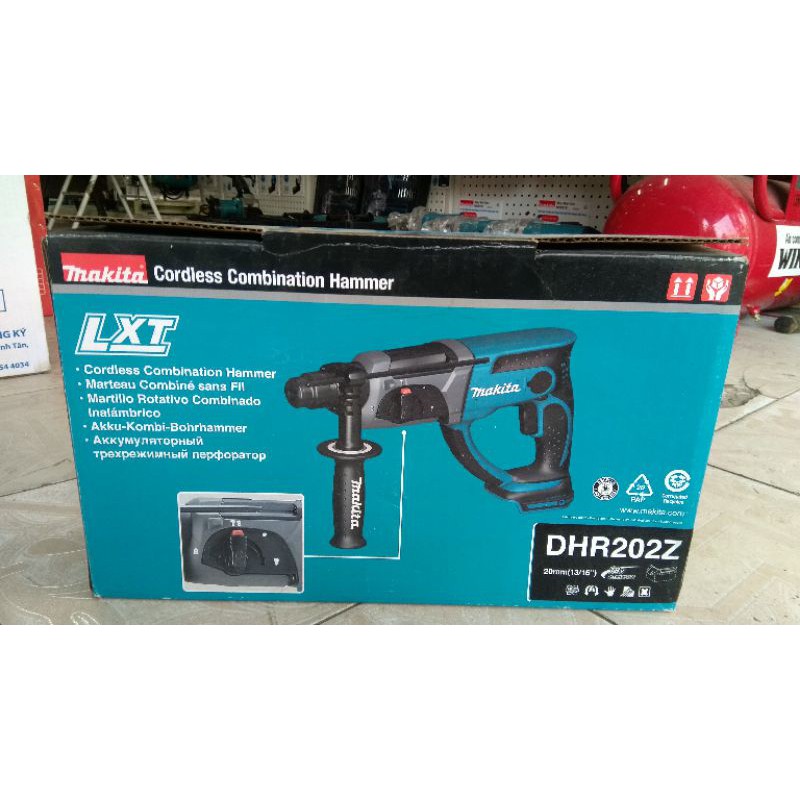 Máy khoan bê tông dùng pin Makita 18V DHR202Z