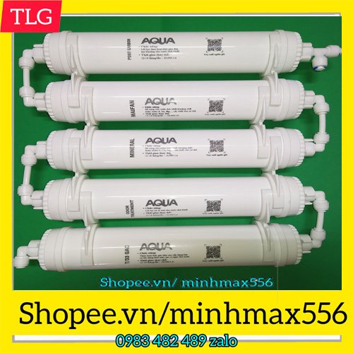 COMBO 4 LÕI KHOÁNG AQUA SỐ 5-6-7-8 | LẮP CHO MỌI LOẠI MÁY RO