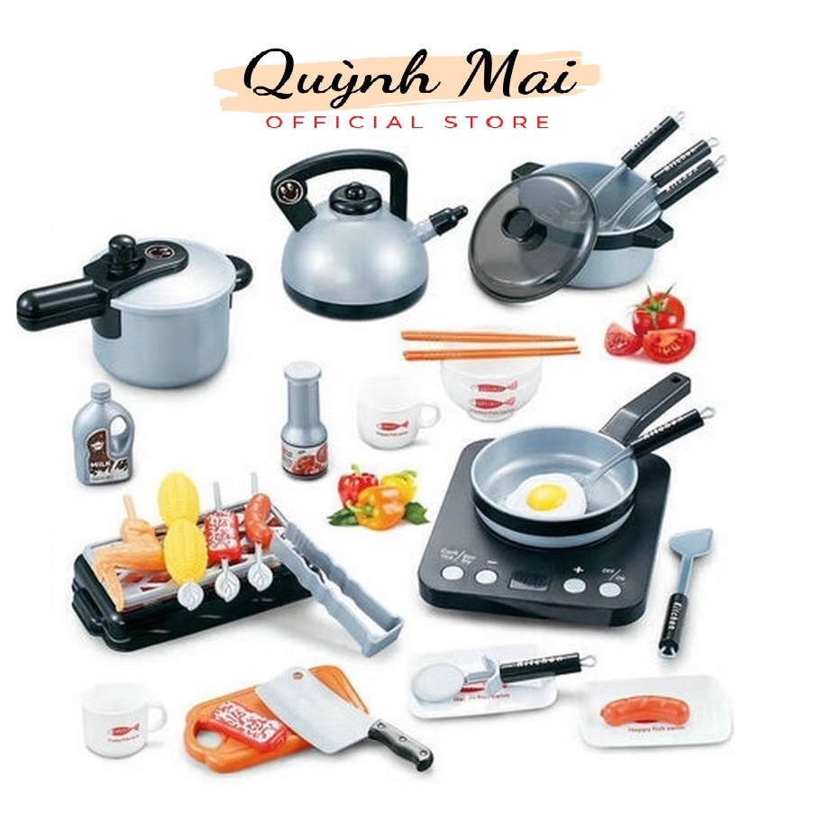 Bộ đồ chơi nấu ăn 36 chi tiết dành cho bé