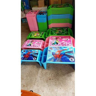 Bàn Học Nhựa Việt Nhật Cho Bé Có Ngăn Để Bút viết – nhiều màu cho bé lựa chọn - Size Nhỏ