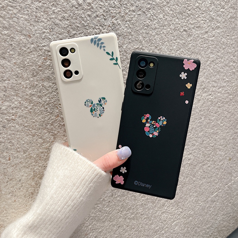 Ốp Điện Thoại Silicon Dẻo Hình Mickey Minnie Cho Samsung S22 S21 S20 Ultra S10 Plus S21 S20 FE Note 20 Ultra 10 10 Plus M32 M42