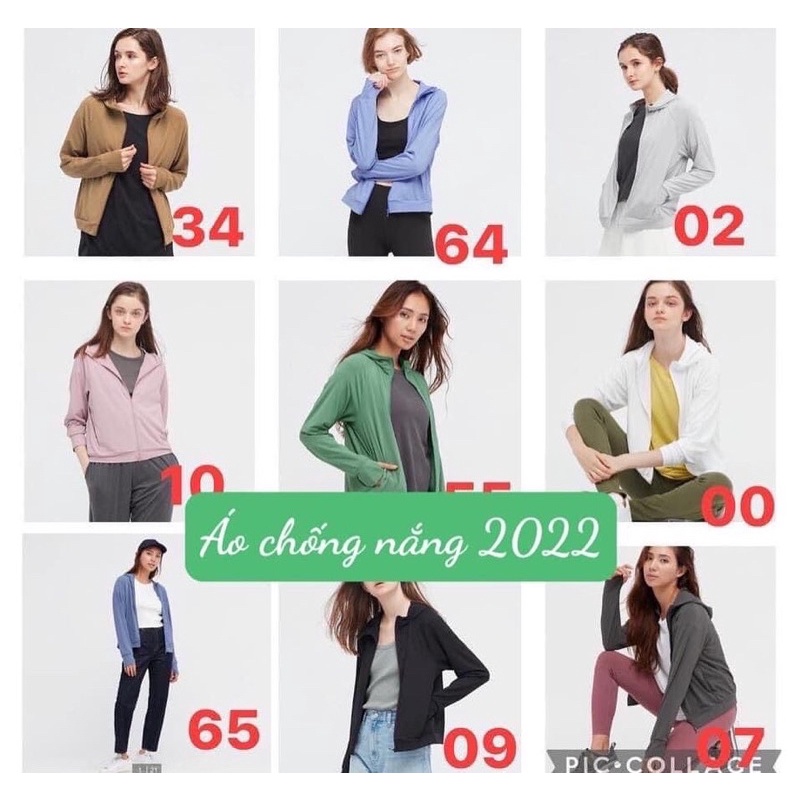 Áo Chống Nắng Làm Mát Uniqlo Nhật Bản 2022/2021