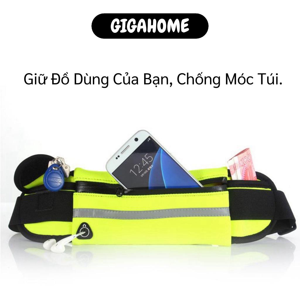 Túi Thể Thao Đeo Hông GIGAHOME Túi Đeo Bụng Chạy Bộ Chống Thấm Hút, Siêu Co Dãn 8528