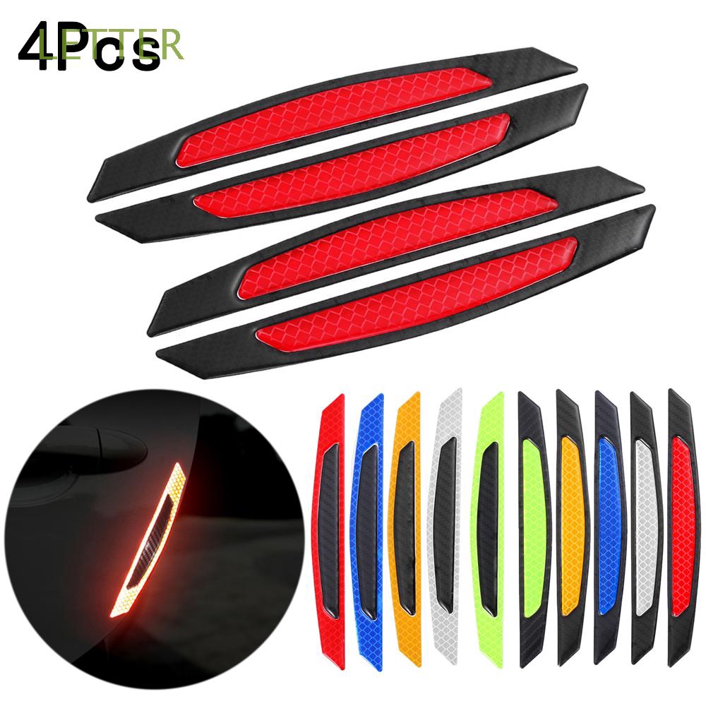 4 Miếng Dán Chống Va Đập Cửa Xe Hơi 2x17cm