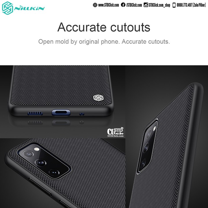 ỐP LƯNG SAMSUNG GALAXY S20 FE NILLKIN TEXTURED CHÍNH HÃNG [NEW SALEOFF] | BigBuy360 - bigbuy360.vn