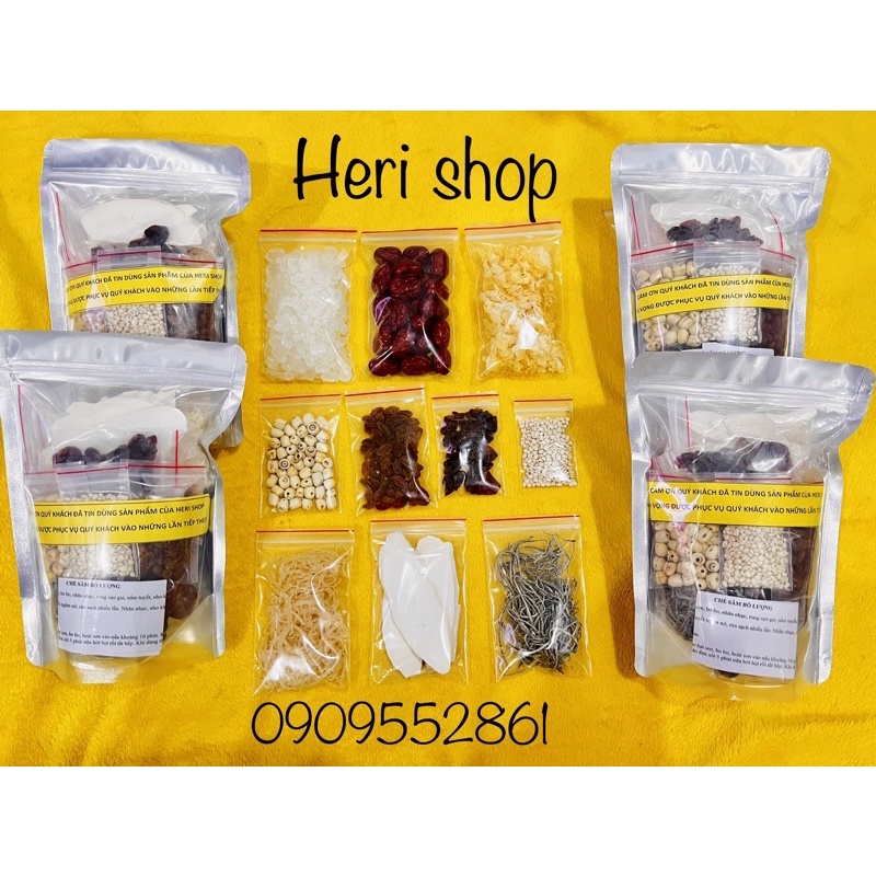 SET SÂM BỔ LƯỢNG 500G CHUẨN VỊ 10NGƯỜI ĂN CHẤT LƯỢNG