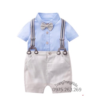 BODY SƠ MI CÔNG TỬ DÒNG CAO CẤP CHO BÉ TRAI ( HÀNG CAO CẤP MONTEINI)