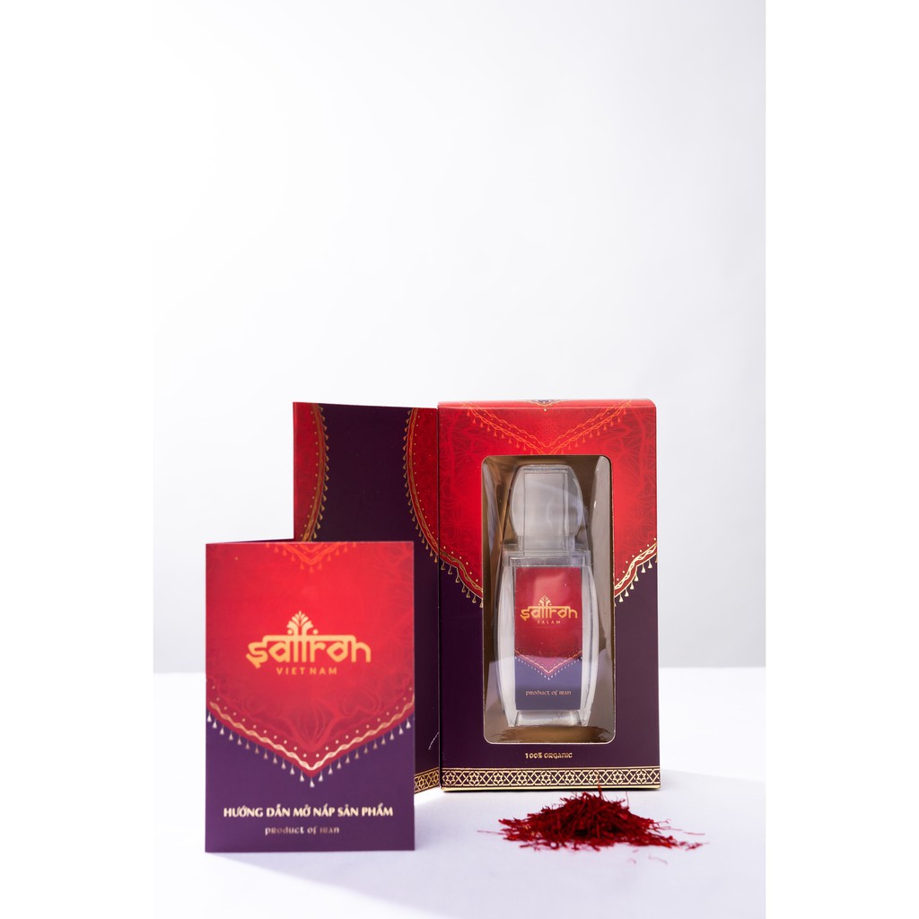 Nhụy Hoa Nghệ Tây SAFFRON SALAM 2 hộp 1Gram/hộp