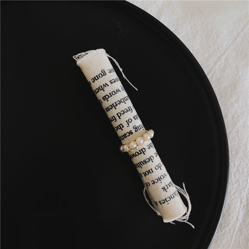 Nhẫn nữ thiết kế đơn giản phong cách Hàn Quốc