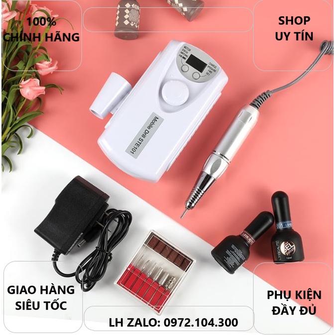 Máy mài móng tích điện STE 101 (chọn màu, có free ship extra)